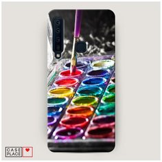 Чехол Пластиковый Samsung Galaxy A9 2018 Палитра красок Case Place
