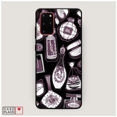 Чехол силиконовый Матовый Samsung Galaxy S20 Plus Счастье в духах Case Place