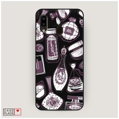 Чехол силиконовый Матовый Samsung Galaxy A20 Счастье в духах Case Place