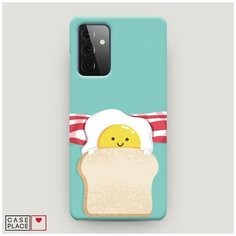 Чехол Пластиковый Samsung Galaxy A72 Съедобная кровать Case Place