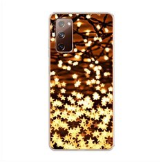 Силиконовый чехол "Новогодняя гирлянда" на Samsung Galaxy S20 FE / Самсунг Галакси S20 FE Case Place