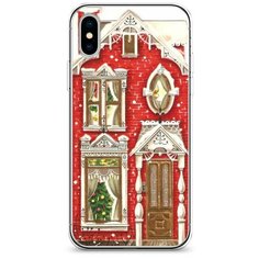 Силиконовый чехол "Пряничный домик" на Apple iPhone XS Max (10S Max) / Айфон Иск Эс Макс Case Place