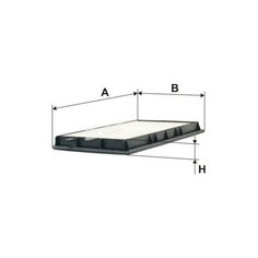 FILTRON K1015 K 1015_фильтр салона с кондиционером 268x144x26\ BMW E36 all 90-00