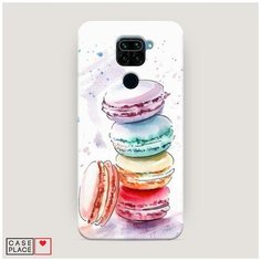 Пластиковый чехол "Пирамидка макарони 2" на Xiaomi Redmi Note 9 / Сяоми Редми Нот 9 Case Place