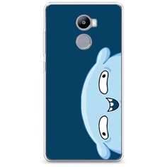 Силиконовый чехол "Подушка синий фон" на Xiaomi Redmi 4 / Сяоми Редми 4 Case Place