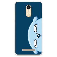 Силиконовый чехол "Подушка синий фон" на Xiaomi Redmi Note 3/Note 3 Pro / Сяоми Редми Нот 3/Нот 3 Про Case Place