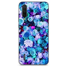Силиконовый чехол "Цветочный ковер" на Xiaomi Mi A3 Lite / Сяоми Ми А3 Лайт Case Place