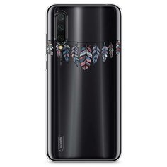 Силиконовый чехол "Гирлянда из перьев 1" на Xiaomi Mi A3 Lite / Сяоми Ми А3 Лайт Case Place