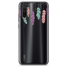 Силиконовый чехол "Гирлянда из перьев 2" на Xiaomi Mi A3 Lite / Сяоми Ми А3 Лайт Case Place