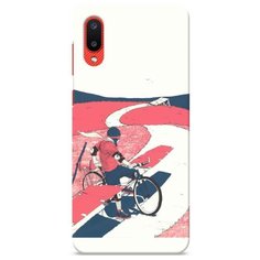 Пластиковый чехол "Хобби велосипед 4" на Samsung Galaxy A02 / Самсунг Галакси А02 Case Place
