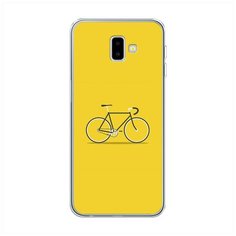 Силиконовый чехол "Хобби велосипед 1" на Samsung Galaxy J6 + / Самсунг Галакси J6 Плюс 2018 Case Place