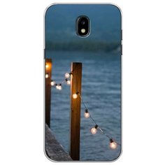 Силиконовый чехол "Гирлянды на причале" на Samsung Galaxy J5 2017 / Самсунг Галакси Джей 5 2017 Case Place