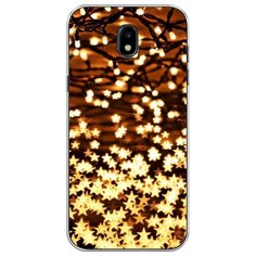 Силиконовый чехол "Новогодняя гирлянда" на Samsung Galaxy J5 2017 / Самсунг Галакси Джей 5 2017 Case Place