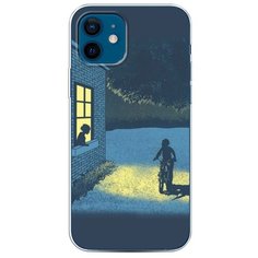 Силиконовый чехол "Хобби велосипед 5" на Apple iPhone 12 / Айфон 12 Case Place