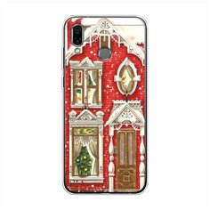 Силиконовый чехол "Пряничный домик" на Huawei Honor Play / Хуавей Хонор Плэй Case Place