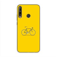 Силиконовый чехол "Хобби велосипед 1" на Huawei P40 lite E / Хуавей П40 лайт Е Case Place