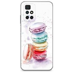 Силиконовый чехол "Пирамидка макарони 2" на Xiaomi Redmi 10 / Сяоми Редми 10 Case Place