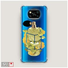 Чехол силиконовый Противоударный Xiaomi Poco X3 NFC Живые духи Case Place