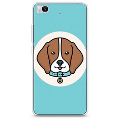 Силиконовый чехол "Собака в ошейнике" на Xiaomi Mi5S / Сяоми Ми 5S Case Place