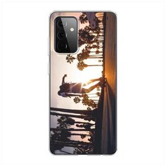Силиконовый чехол "Хобби скейт 2" на Samsung Galaxy A72 / Самсунг Галакси А72 Case Place