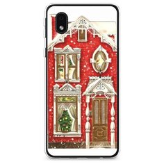 Силиконовый чехол "Пряничный домик" на Samsung Galaxy A01 Core / Самсунг Галакси А01 Core Case Place