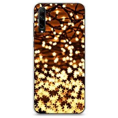 Силиконовый чехол "Новогодняя гирлянда" на Honor 30i / Хонор 30i Case Place