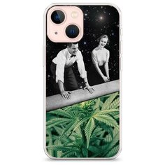 Силиконовый чехол "Ковер самокрут" на Apple iPhone 13 mini / Айфон 13 мини Case Place