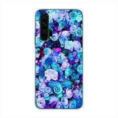 Силиконовый чехол "Цветочный ковер" на Honor 20 Pro / Хонор 20 Про Case Place