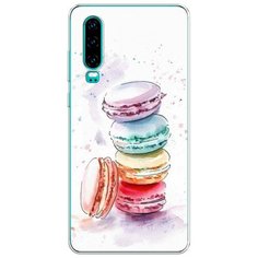 Силиконовый чехол "Пирамидка макарони 2" на Huawei P30 / Хуавей П30 Case Place