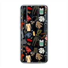 Силиконовый чехол "Модный гардероб" на Honor 20e / Хонор 20е Case Place