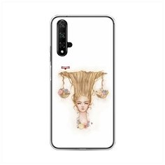 Силиконовый чехол "Весы прическа" на Honor 20 / Хонор 20 Case Place