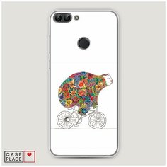 Чехол Силиконовый Huawei P Smart Хобби велосипед 8 Case Place