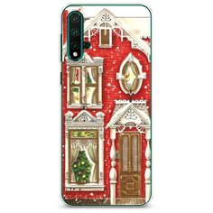Силиконовый чехол "Пряничный домик" на Huawei Nova 5 Pro / Хуавей Нова 5 Про Case Place