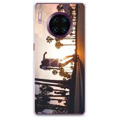 Силиконовый чехол "Хобби скейт 2" на Huawei Mate 30 Pro / Хуавей Мате 30 Про Case Place