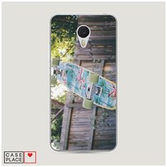 Силиконовый чехол "Хобби скейт 3" на Meizu M3 / Мейзу М3 Case Place