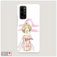 Пластиковый чехол "Весы образ" на Honor 30 Pro Plus / Хонор 30 Про Плюс Case Place