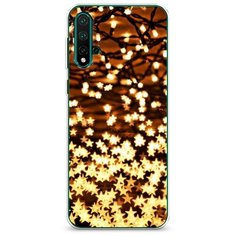 Силиконовый чехол "Новогодняя гирлянда" на Huawei Nova 5 Pro / Хуавей Нова 5 Про Case Place