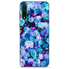 Силиконовый чехол "Цветочный ковер" на Huawei Nova 5 Pro / Хуавей Нова 5 Про Case Place