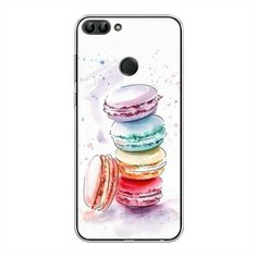 Силиконовый чехол "Пирамидка макарони 2" на Huawei P Smart / Хуавей П Смарт Case Place