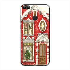 Силиконовый чехол "Пряничный домик" на Huawei P Smart / Хуавей П Смарт Case Place