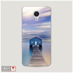 Силиконовый чехол "Домик на воде" на Meizu M3 / Мейзу М3 Case Place