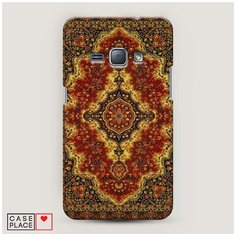 Чехол Пластиковый Samsung Galaxy J1 2016 Ковер Case Place