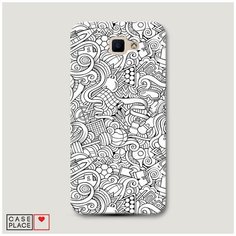 Чехол Пластиковый Samsung Galaxy J5 Prime 2016 Бильярдная мозаика Case Place