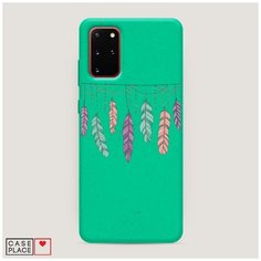 Эко-чехол Samsung Galaxy S20 Plus Гирлянда из перьев 2 Case Place