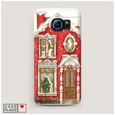 Чехол Пластиковый Samsung Galaxy S6 Пряничный домик Case Place