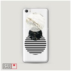 Чехол Пластиковый Xiaomi Mi5 Пирамида из кругов Case Place