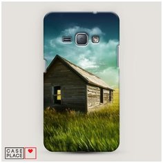 Чехол Пластиковый Samsung Galaxy J1 2016 Домик в поле Case Place