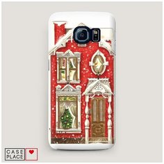 Чехол Пластиковый Samsung Galaxy S7 edge Пряничный домик Case Place