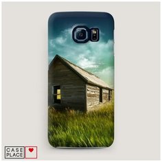 Чехол Пластиковый Samsung Galaxy S6 Домик в поле Case Place