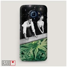 Чехол Пластиковый Samsung Galaxy S6 Ковер самокрут Case Place